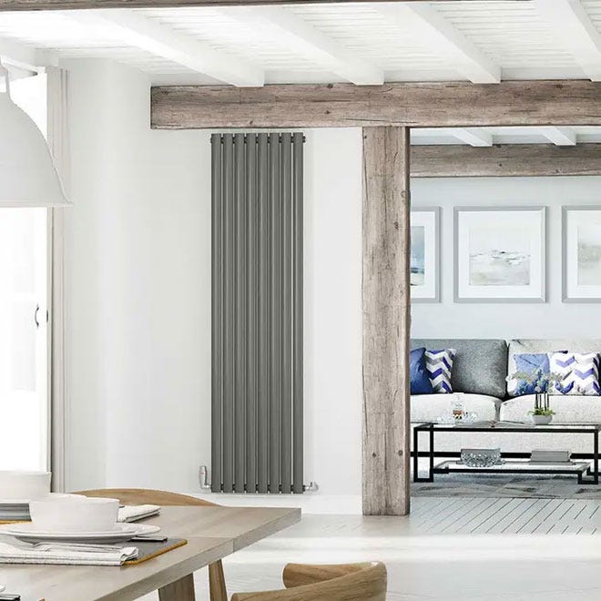 A Trade Direct Anthracite Saturn Radiator