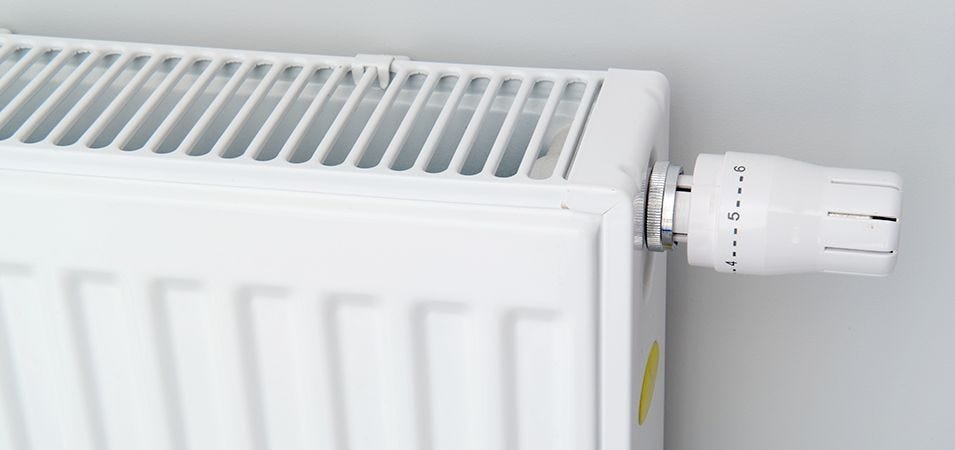 What do the numbers on a thermostatic radiator valve mean?