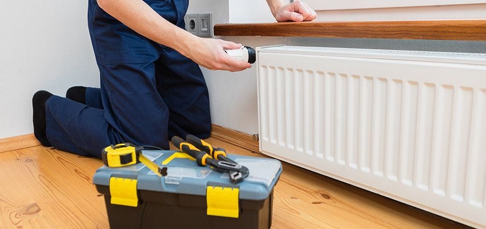 Who should you call to fix a radiator?