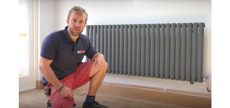 VIDEO - How to install anthracite radiators in different rooms