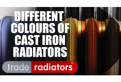 VIDEO - View all the colours in our cast iron radiator range