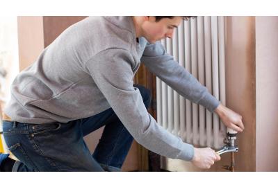How to fit a vertical radiator