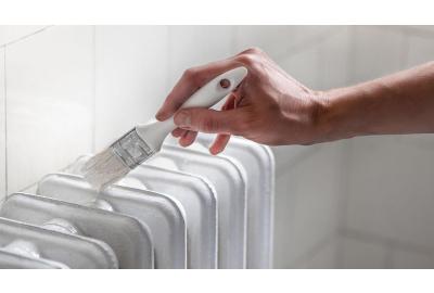 How to paint behind a vertical radiator