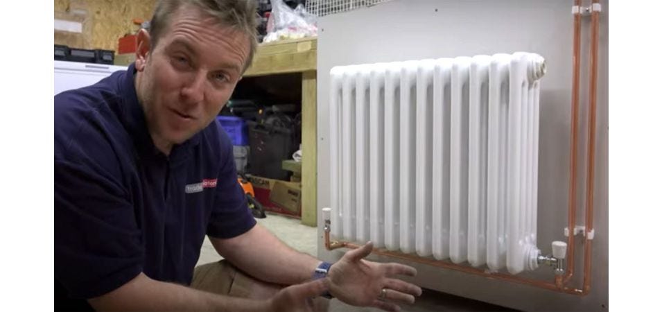 VIDEO - Learn how to pipe a radiator