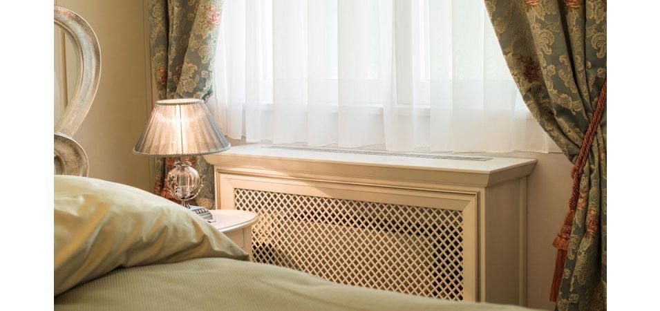 How to hide a radiator
