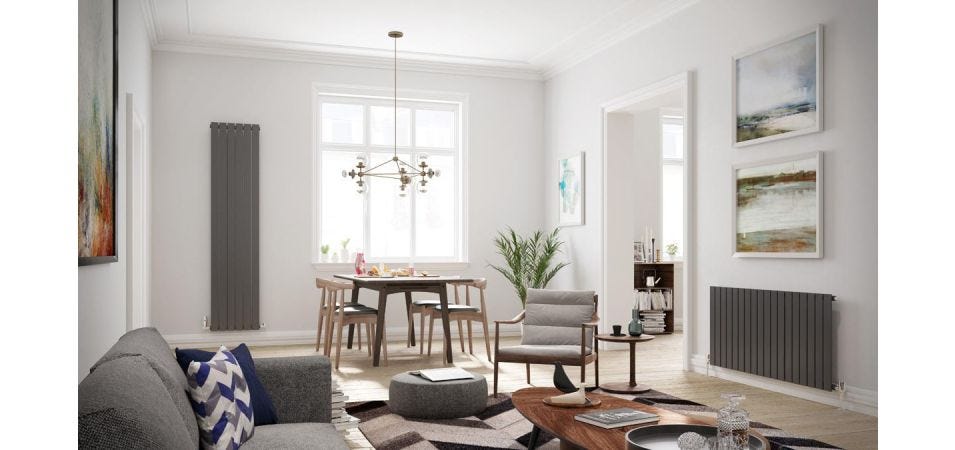 Hudson Reed Vertical Radiators vs Trade Radiators