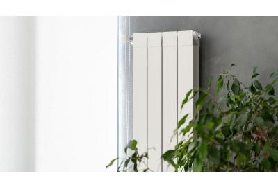 How to hide vertical radiator pipes