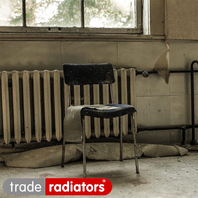 An old cold radiator