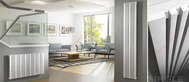 White Bonera Radiators