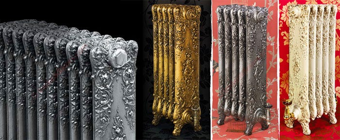 Cast iron radiators