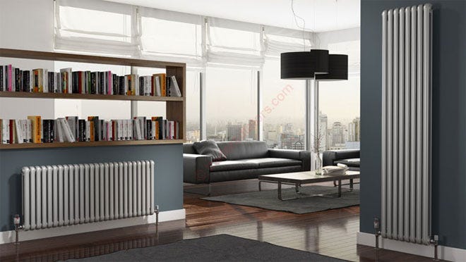 Silver Conneva Radiators