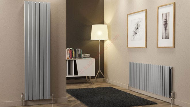 Silver Nevo Radiators