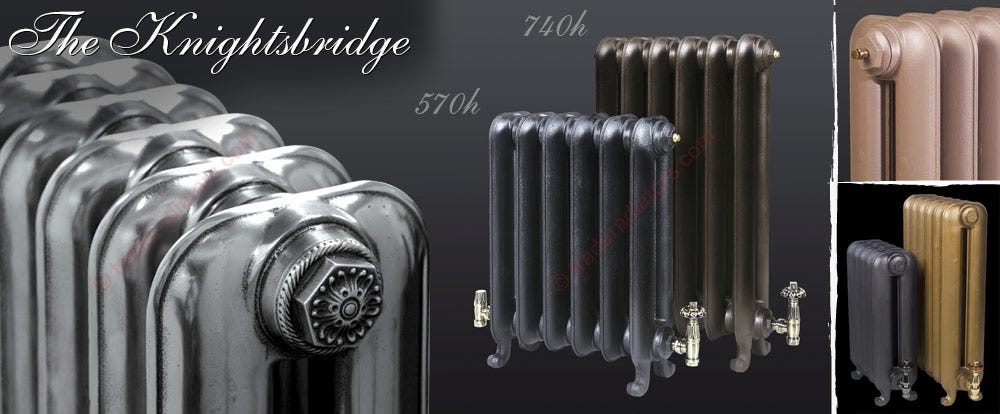 Knightsbridge Cast Iron Radiator Range