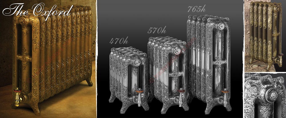 Oxford Cast Iron Radiator Range