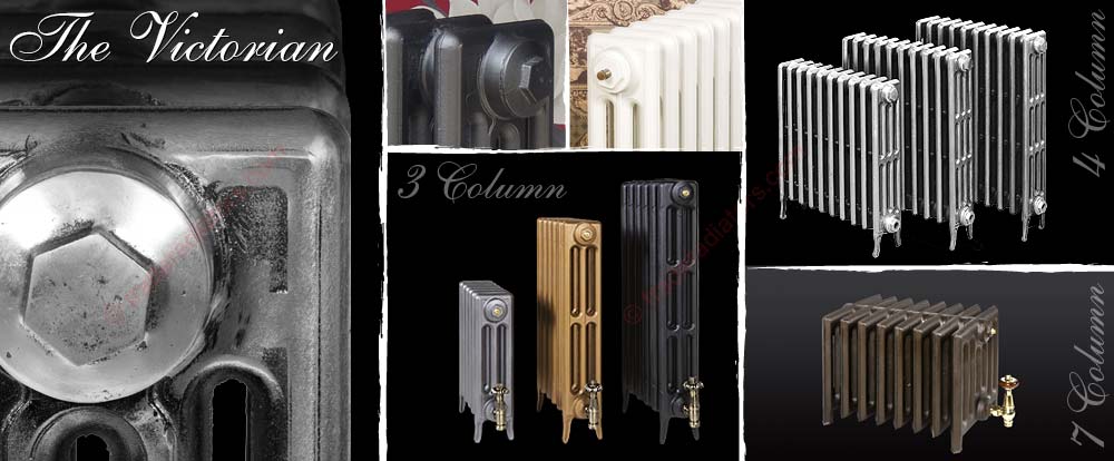 Victorian Cast Iron Radiator Range