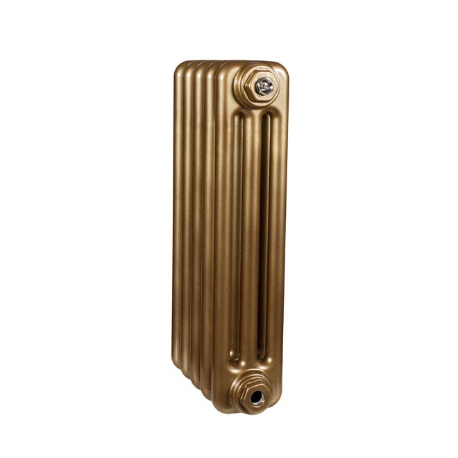 A gold column radiator