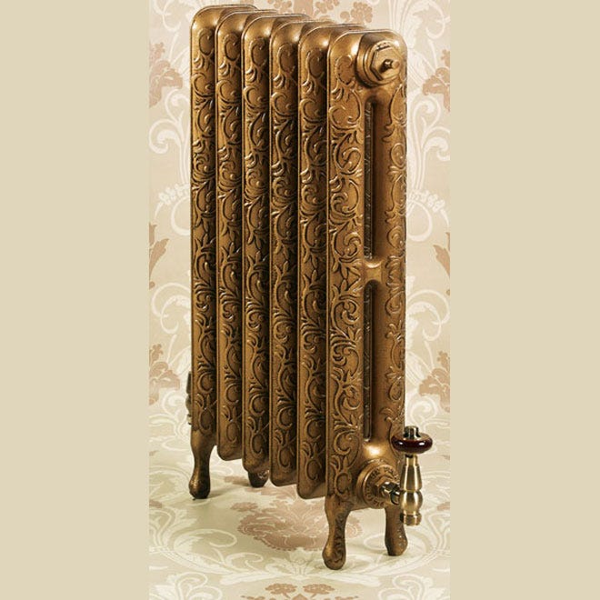 A gold Kensington radiator