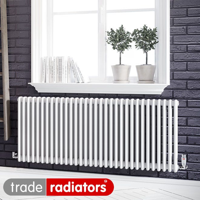 White Classic Column Trade Direct Radiator