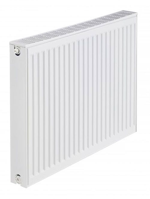 A 600 x 1800mm white compact radiator by Stelrad. A great option for heating a very big room.