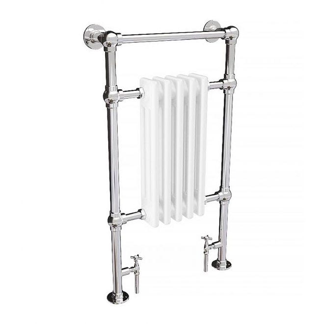 Trade Direct Avon Traditional Towel Rail White 960mm x 540mm. Great for small bathrooms.