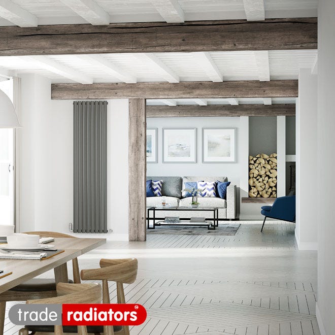 Anthracite Vertical Radiator