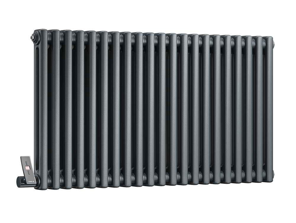 Anthracite electric column radiators