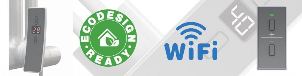 Electric radiator wifi controls
