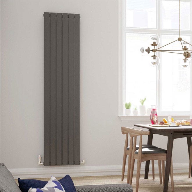 An anthracite Nevo designer radiator