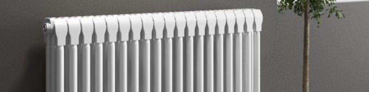 An Apollo Monza aluminium radiator