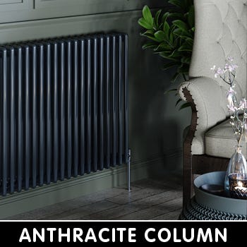 Anthracite Grey Column Radiators