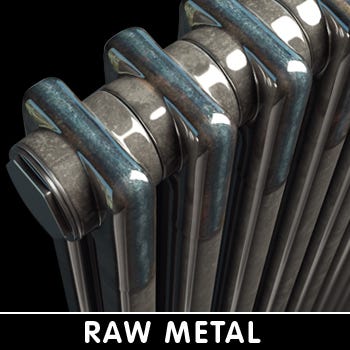 Raw & Lacquered Metal Radiators