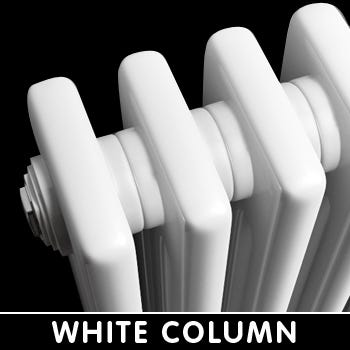 White Column Radiators