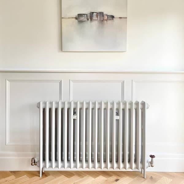 Paladin Pimlico, 2 Column Cast Iron Radiator, 760mm x 1148mm - 18 sections