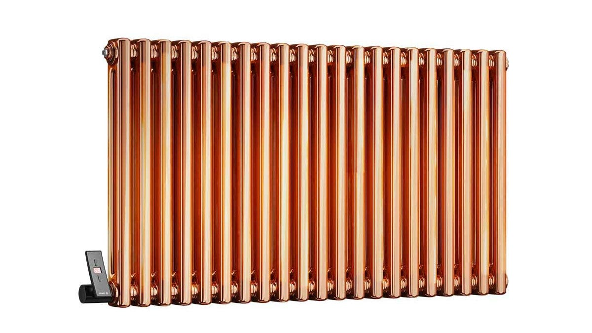 An electric column copper radiator
