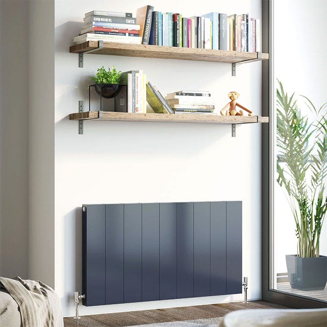 An aluminium radiator