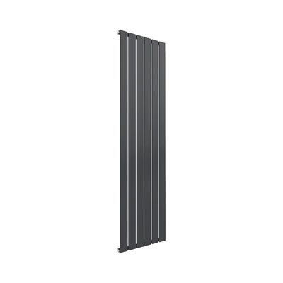 Reina Flat Vertical Designer Radiator, Anthracite, 1600mm x 440mm