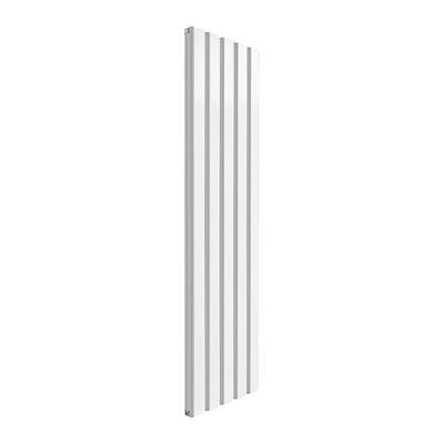 Reina Vicari Vertical Aluminium Designer Radiator, White, 1800mm x 500mm