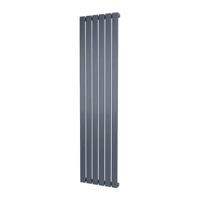 Trade Direct Nevo Vertical Designer Radiator, Anthracite, 1800mm x 476mm