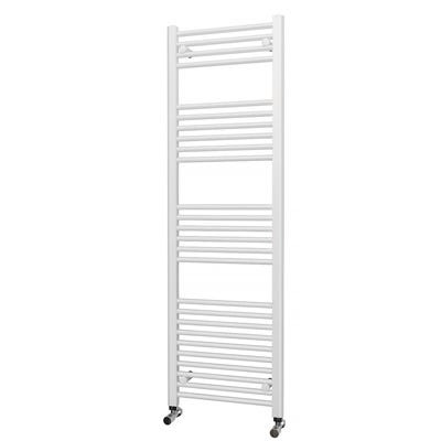 Trade Direct Ladder Rail - 22mm, White Straight, 1600x500mm