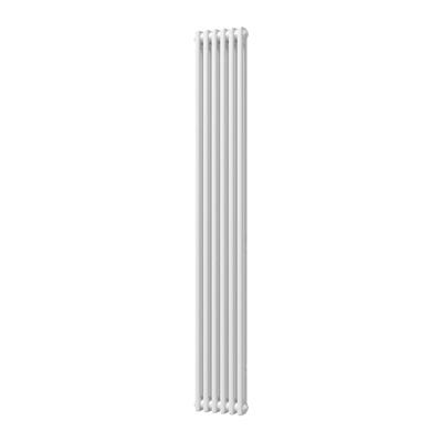 Trade Direct 2 Column Vertical Radiator, White, 1800mm x 284mm